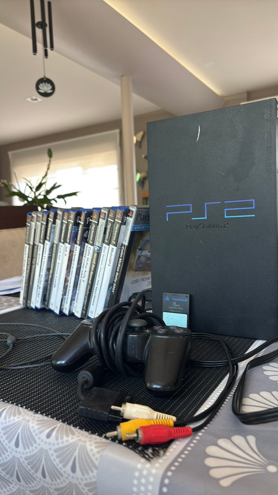 PlayStation 2 Fat + 16 jeux + accessoires – 170euros, Consoles de jeu & Jeux vidéo, Enlèvement ou Envoi, Avec 1 manette, Phat