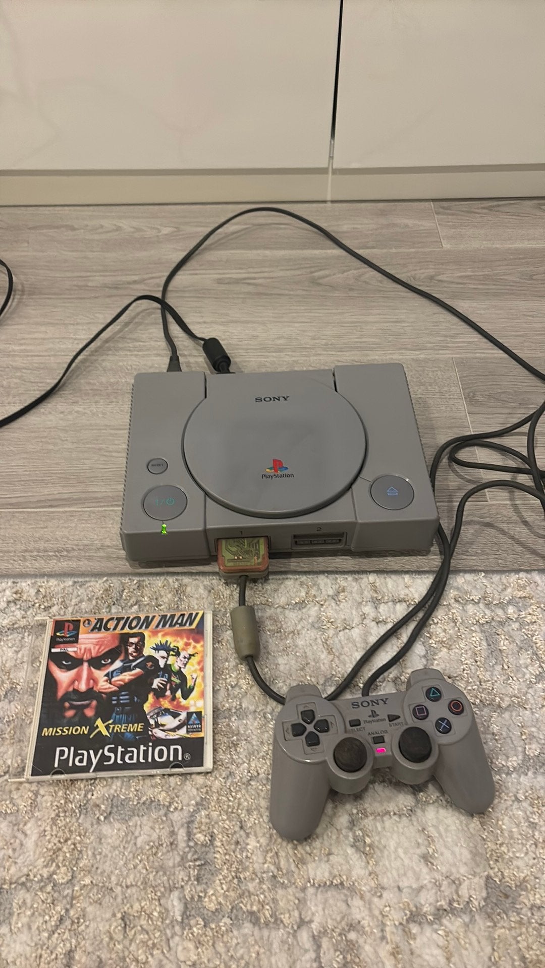 PlayStation, Games en Spelcomputers, Ophalen, Gebruikt, Met 1 controller, Met geheugenkaart
