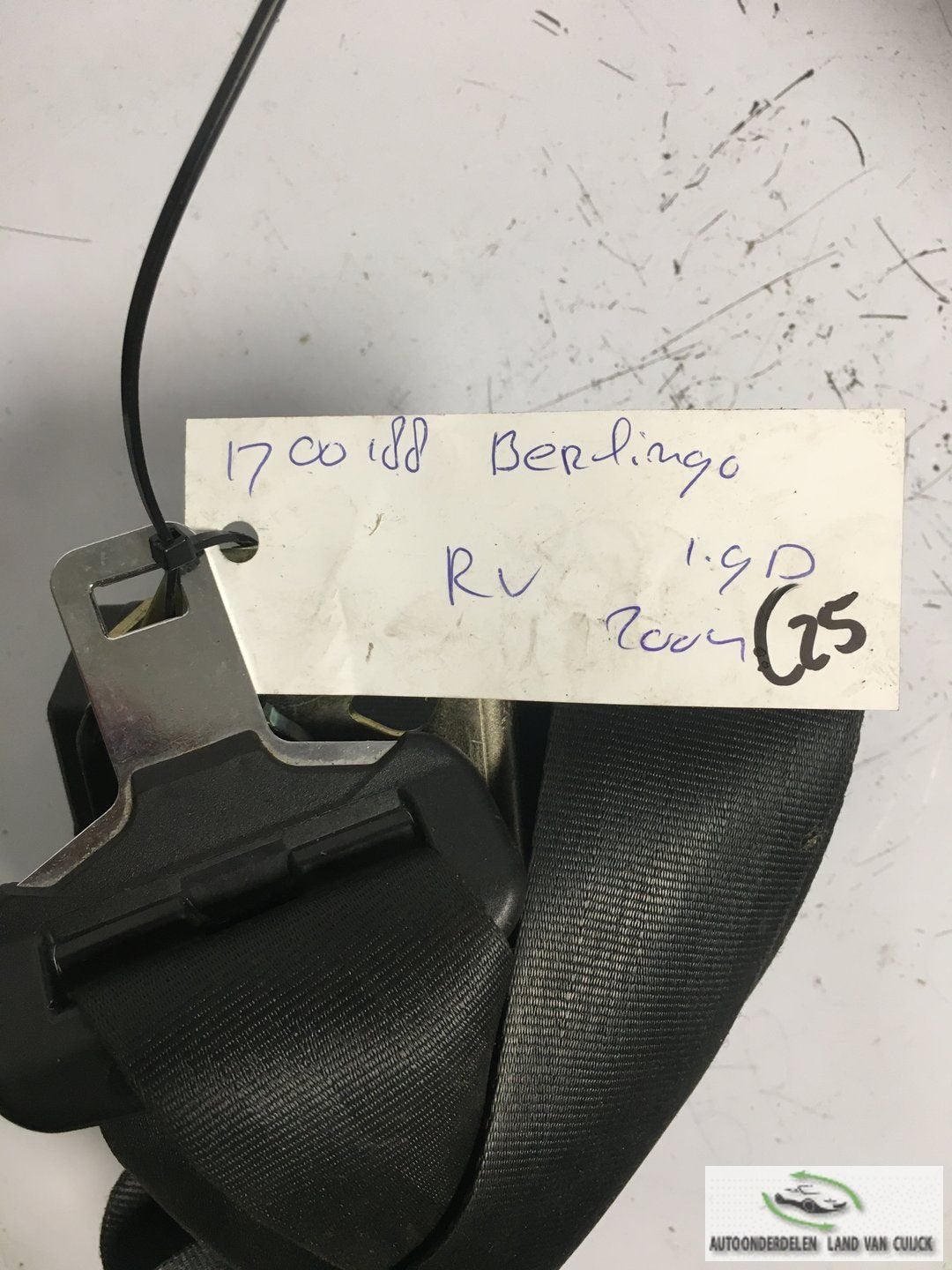 Citroen Berlingo 2004 Gordel Rechtsvoor, Auto-onderdelen, Gebruikt, -, -, Ophalen of Verzenden