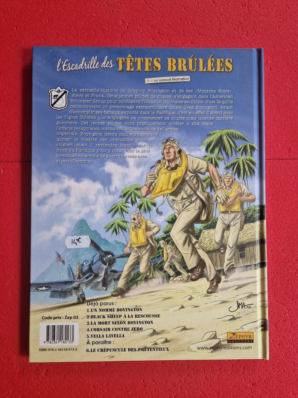 Bd l escadrille des têtes brûlées 1, Ophalen of Verzenden