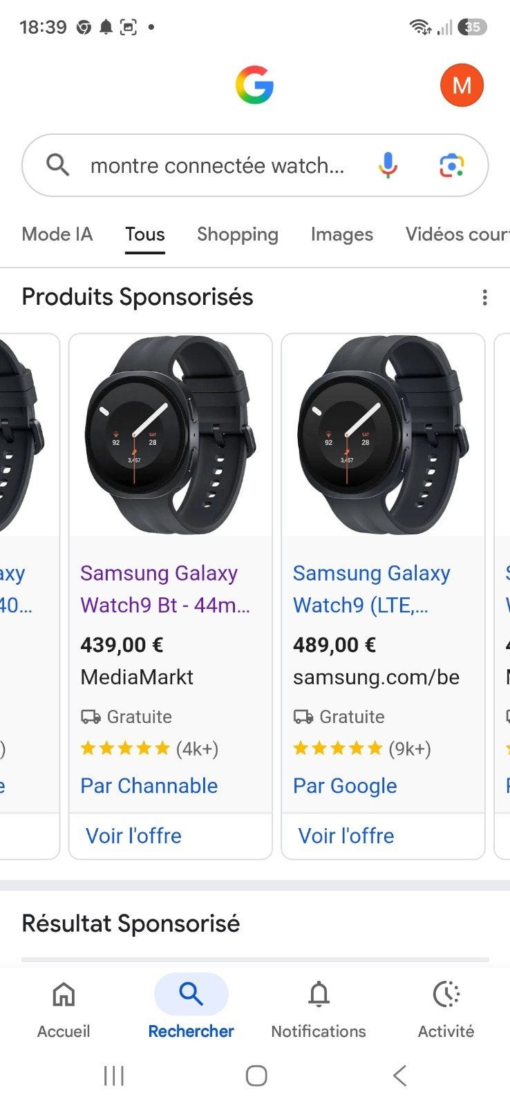 Samsung Galaxy Watch 9, Ophalen of Verzenden, Nieuw