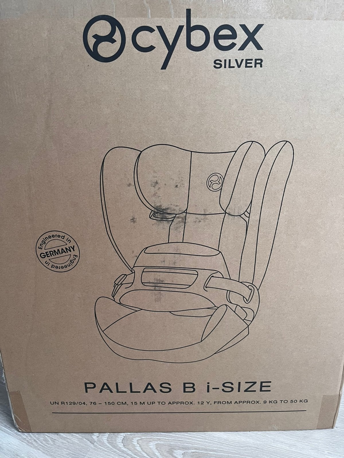 Cybex silver Pallas B I-Size, Verstelbare rugleuning, Nieuw, Isofix, Ophalen
