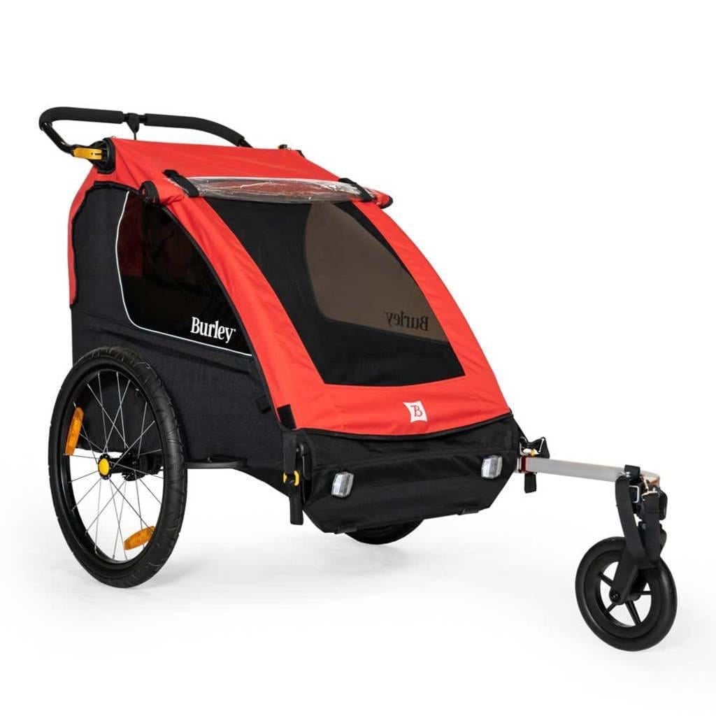 Burley Honey Bee fietskar voor 2 kinderen – goede staat, Fietsen en Brommers, Ophalen, Opvouwbaar, Burley, Zo goed als nieuw