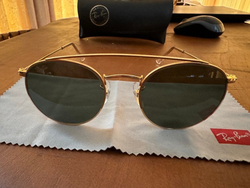 Vintage B&L Ray-ban Arista Round Bridge W1345 zonnebril R11, Handtassen en Accessoires, Zonnebrillen en Brillen | Heren, Zonnebril