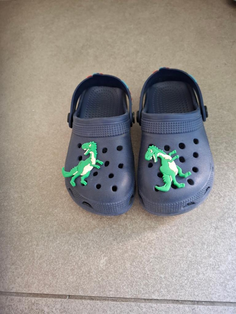 Crocs donker blauw,  maat 9, Ophalen