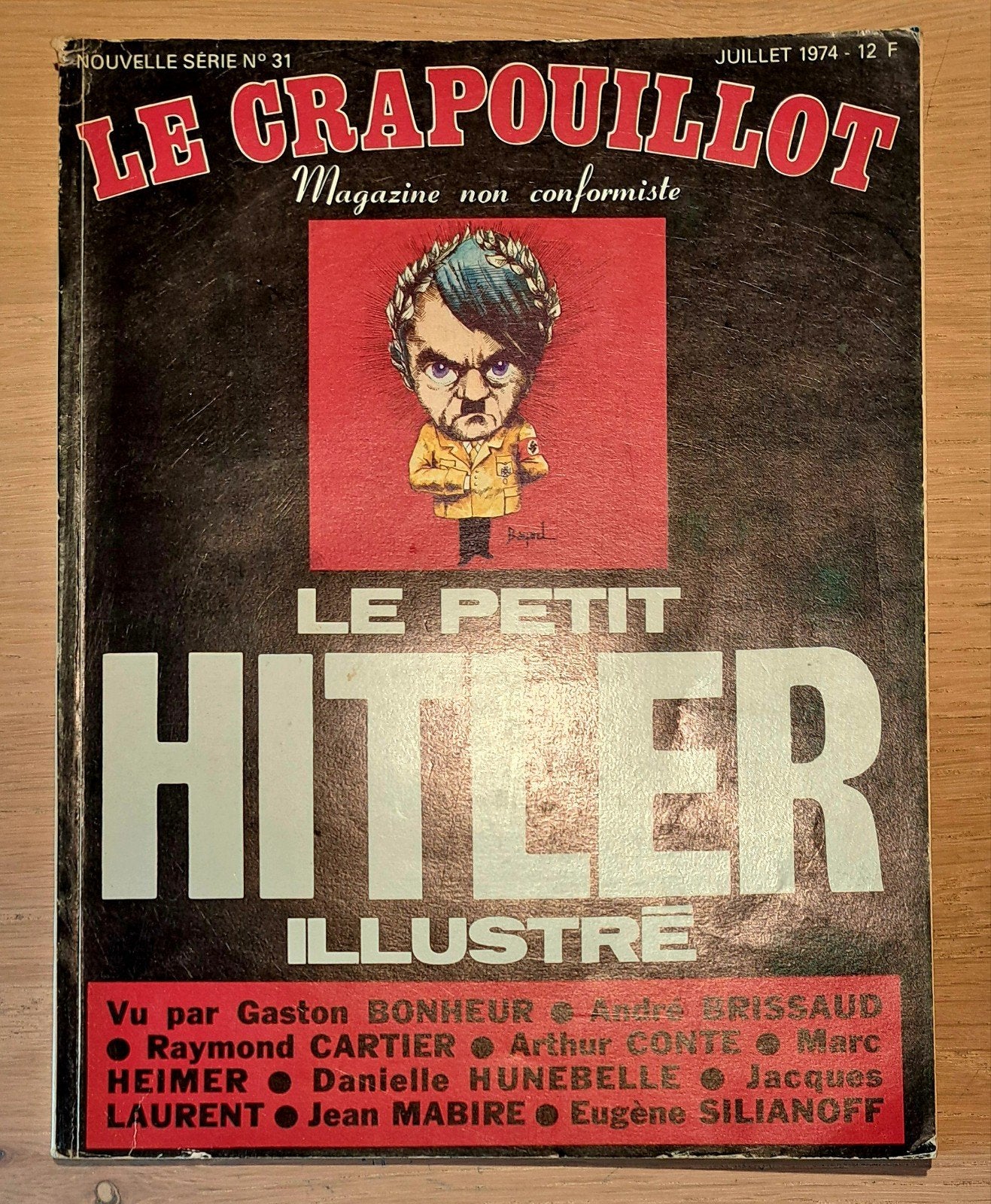 Le Crapouillot " Le Petit Hitler illustré ", Enlèvement ou Envoi