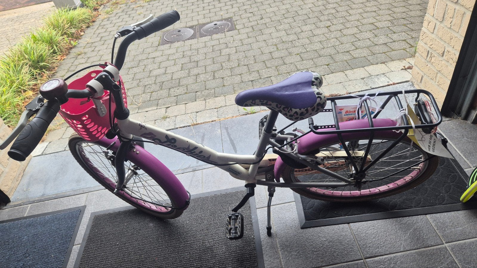 meisje fiets, Ophalen, Terugtraprem, Gebruikt, Loekie