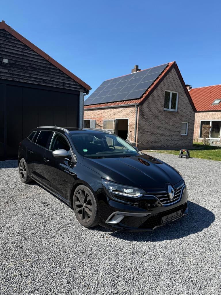 Renault megane break - GT LINE - TOPOCCASIE, Auto's, Voorwielaandrijving, Zwart, 4 cilinders, 1600 cc