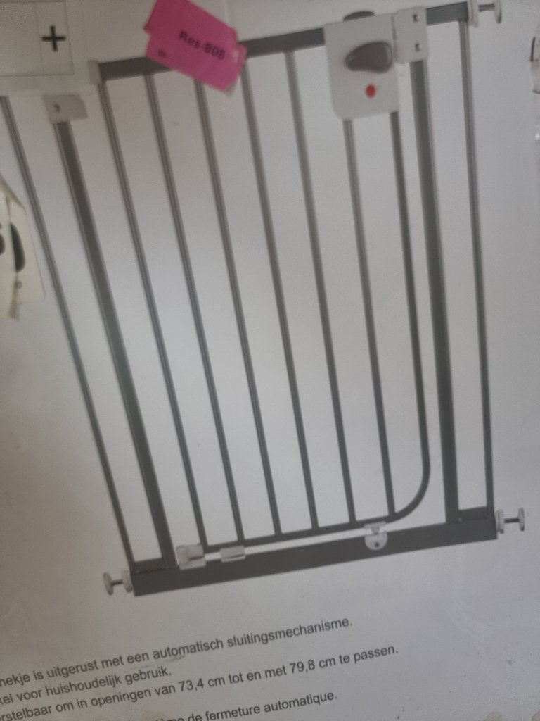 Nieuw in doos!! Automatische deurhek voor baby, Kinderen en Baby's, Traphekjes, Ophalen, Nieuw