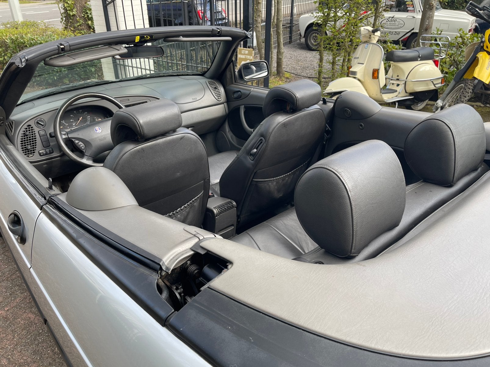 9-3 CUIR/CLIMATISATION 2.0i Turbo ! ! ! ! !, Autos, Saab, Cuir, Argent ou Gris, Achat, 110 kW