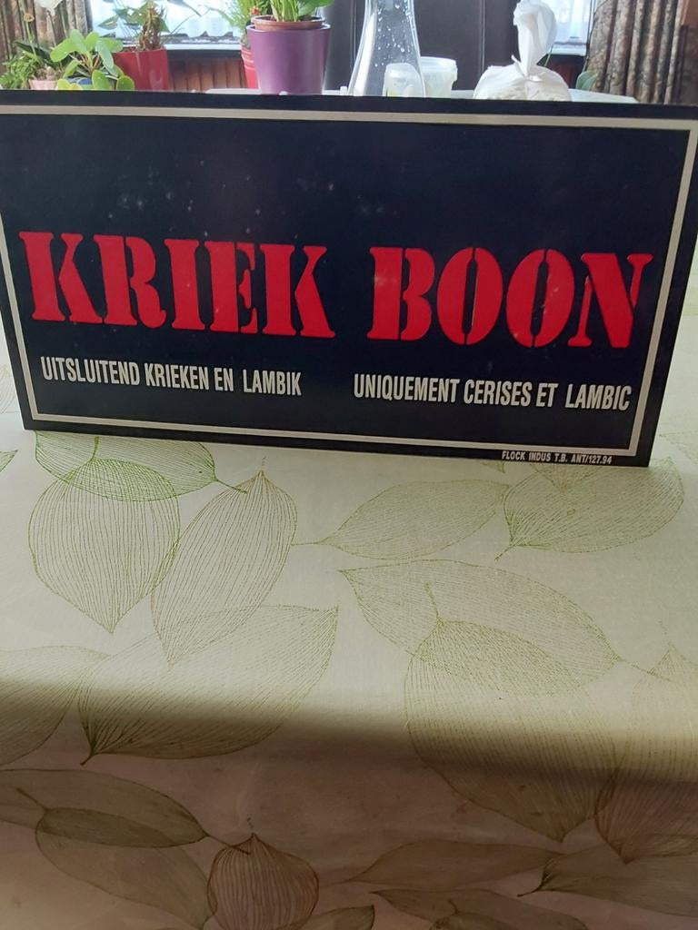 Kriek boon, Verzamelen, Merken en Reclamevoorwerpen, Ophalen of Verzenden