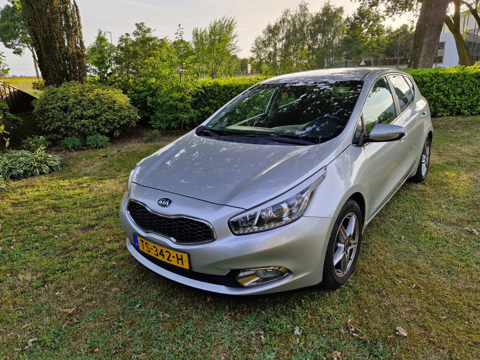 Kia  Ceed 1.6 Crdi Pack type 2013, Argent ou Gris, Achat, Éclairage LED, Diesel