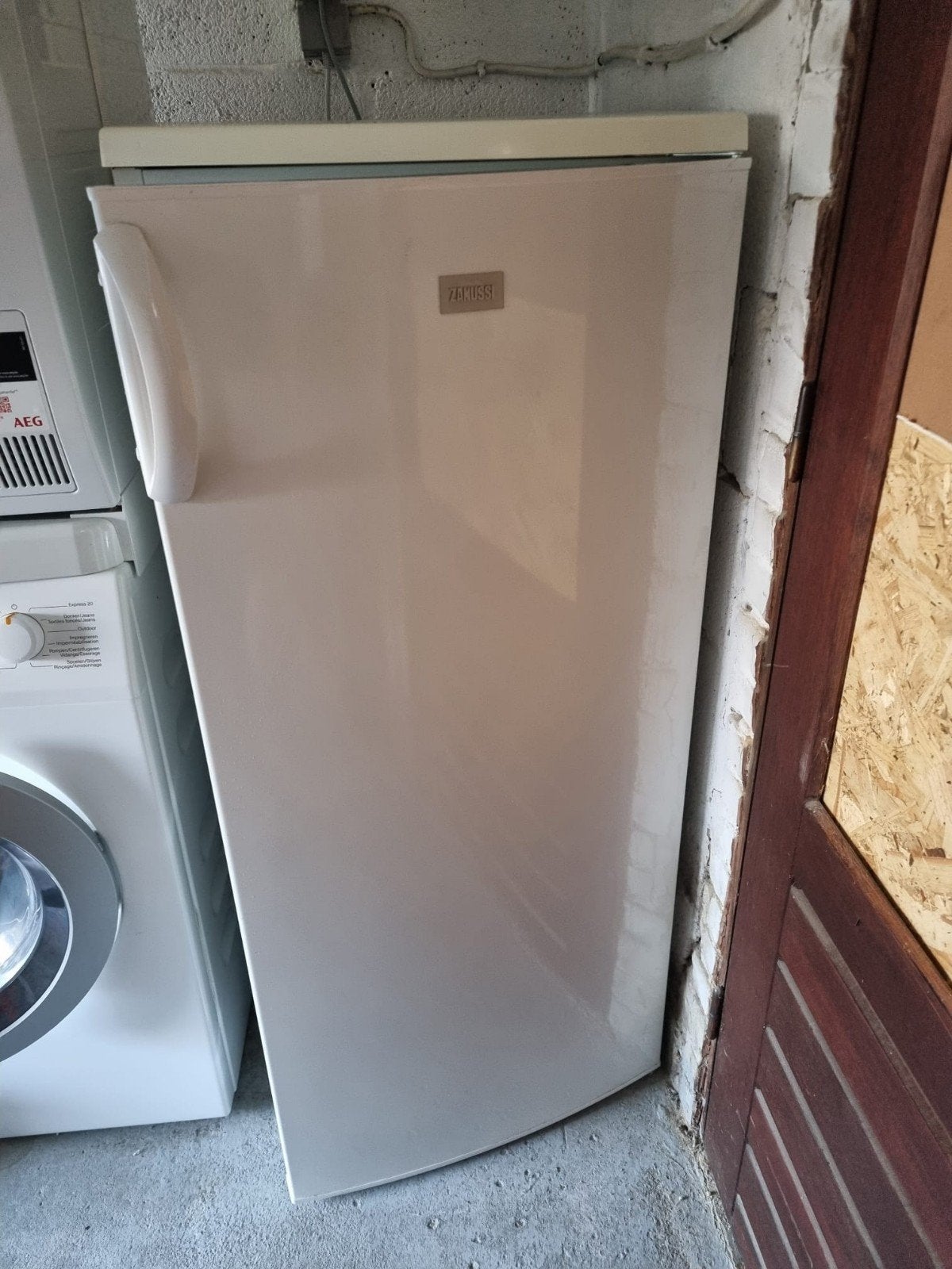 Frigo Zanussi, Elektronische apparatuur, Ophalen, Gebruikt, Vrijstaand