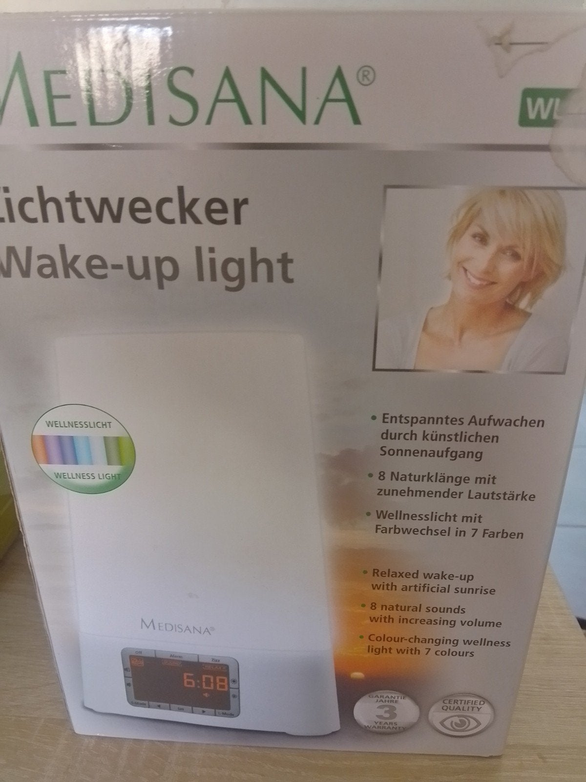 Medisana lichtwekker, Ophalen of Verzenden