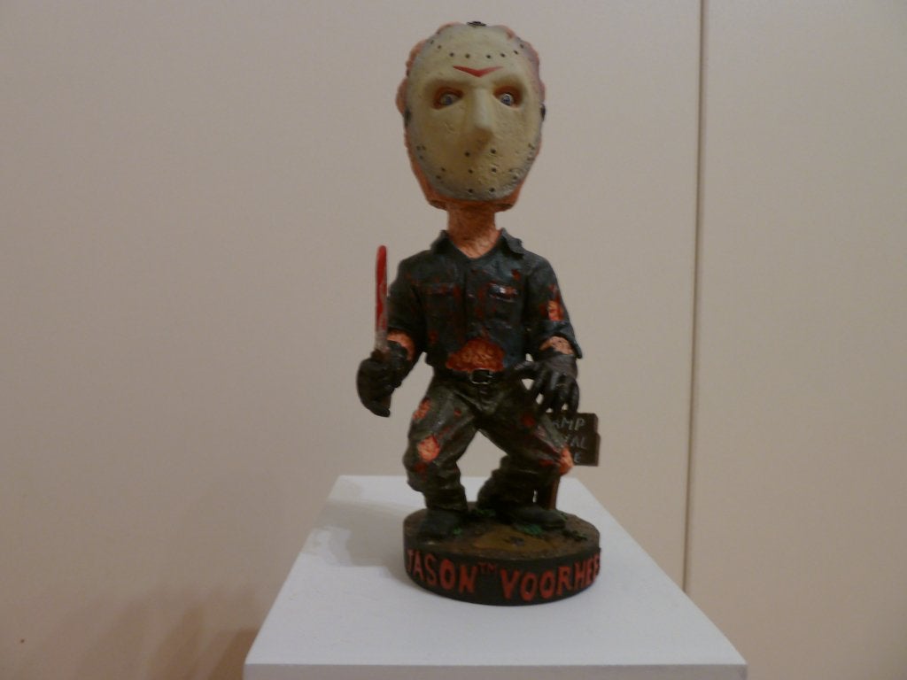 Headknockers Jason Voorhees, Verzamelen, Film en Tv, Ophalen of Verzenden, Zo goed als nieuw, Film, Beeldje, Replica of Model