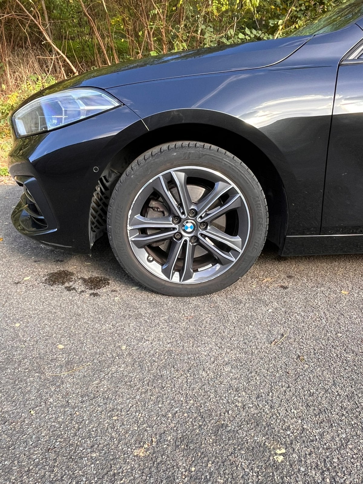 BMW 118, Auto's, Dealer onderhouden, 1 Reeks, Zwart, Leder