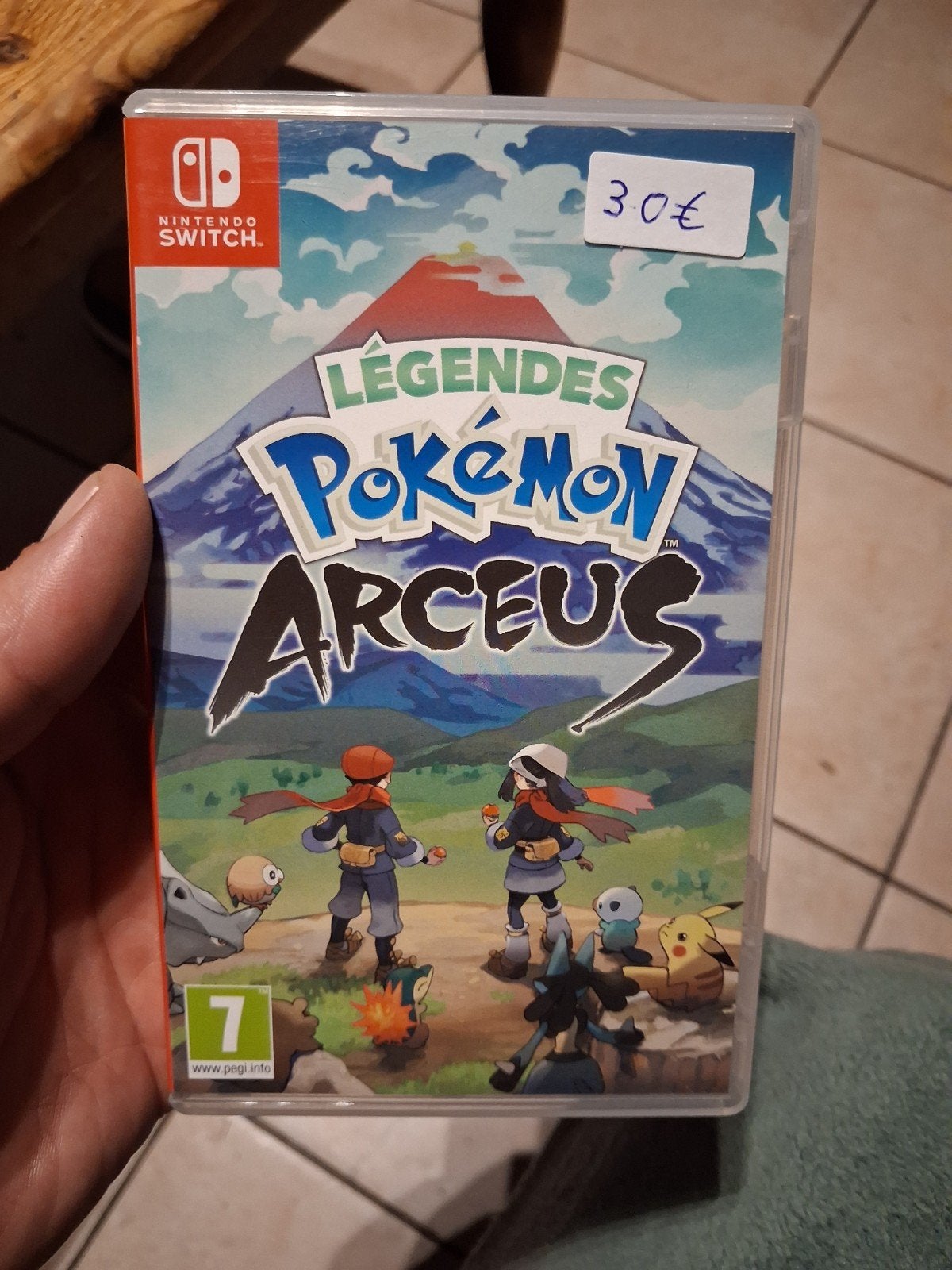 Jeux switch légendes pokémon arceus, 1 joueur, À partir de 7 ans, Aventure et Action, Enlèvement