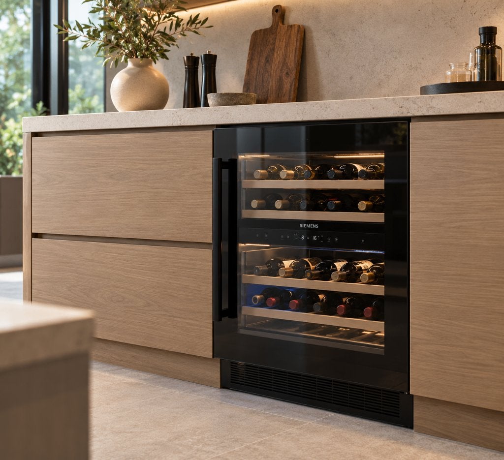 Cave à vin encastrable Siemens iQ500, Electroménager, Enlèvement, Comme neuf, Avec compartiment congélateur