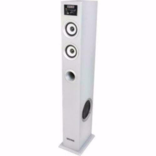 Multimedia luidspreker Silver met Usb/Sd/Fm-radio/Bluetooth, Bluetooth, Enlèvement ou Envoi, Neuf, Autres types