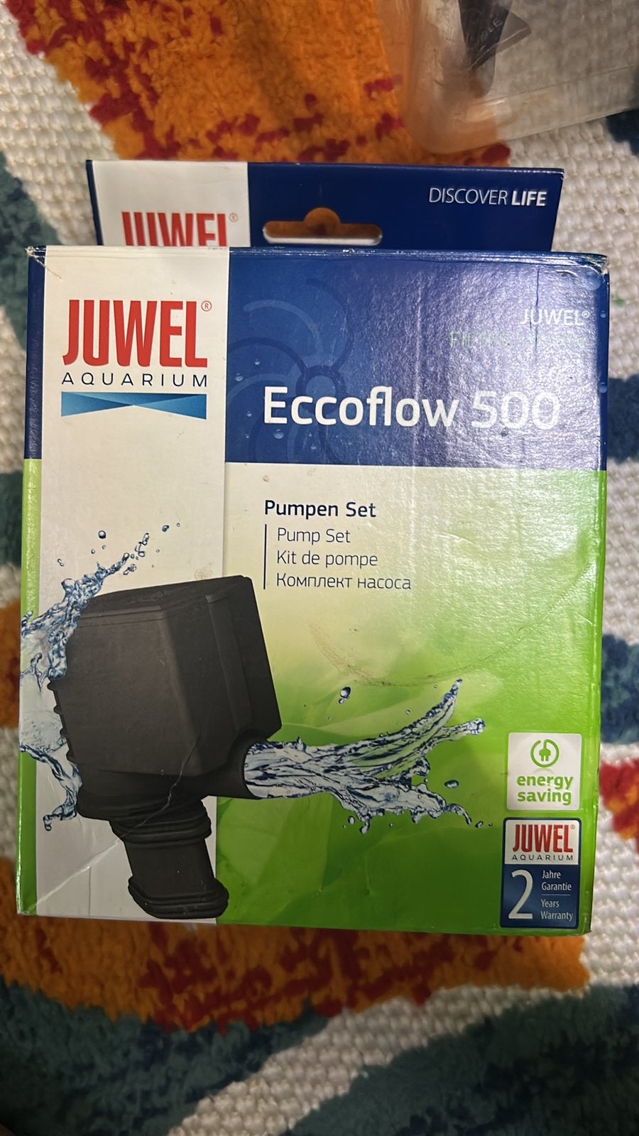 Eccoflow 500 aquarium filter, Dieren en Toebehoren, Ophalen, Zo goed als nieuw, Filter