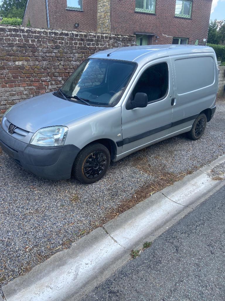 Peugeot partner, Autos, Argent ou Gris, Achat, 2 places, Boîte manuelle