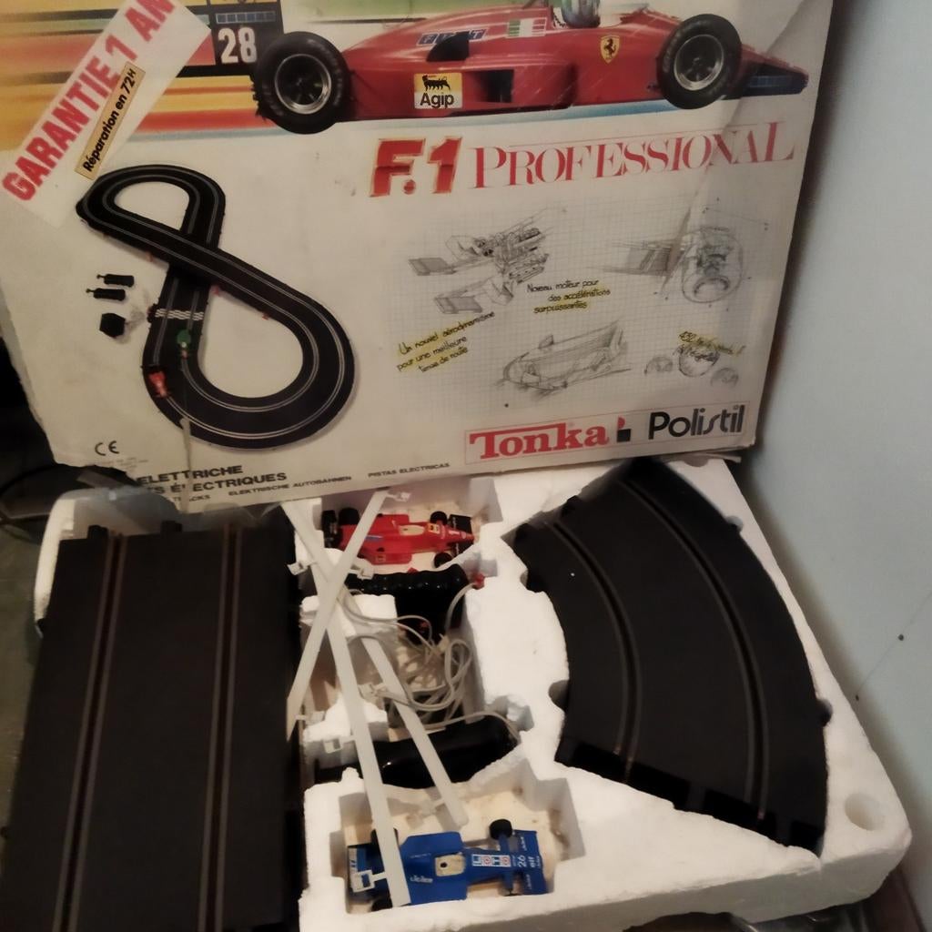 Tonka polistil f1 baan, Ophalen