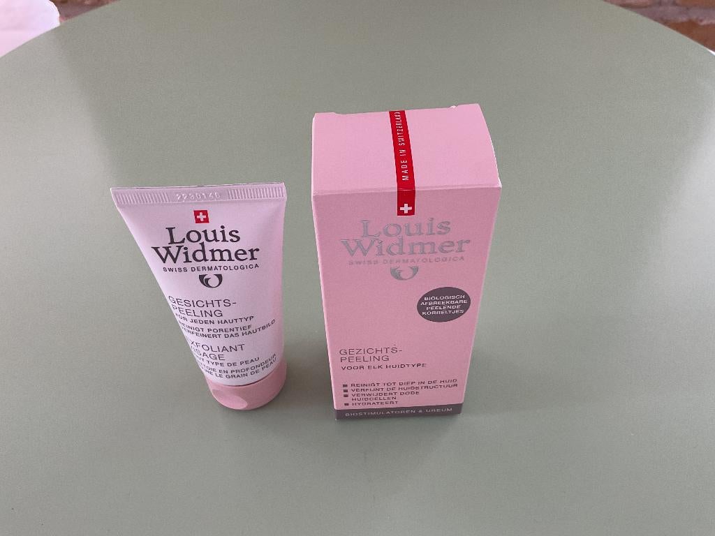 Louis Widmer gezichts-peeling 50ml, Ophalen, Nieuw, Gehele gezicht, Reiniging