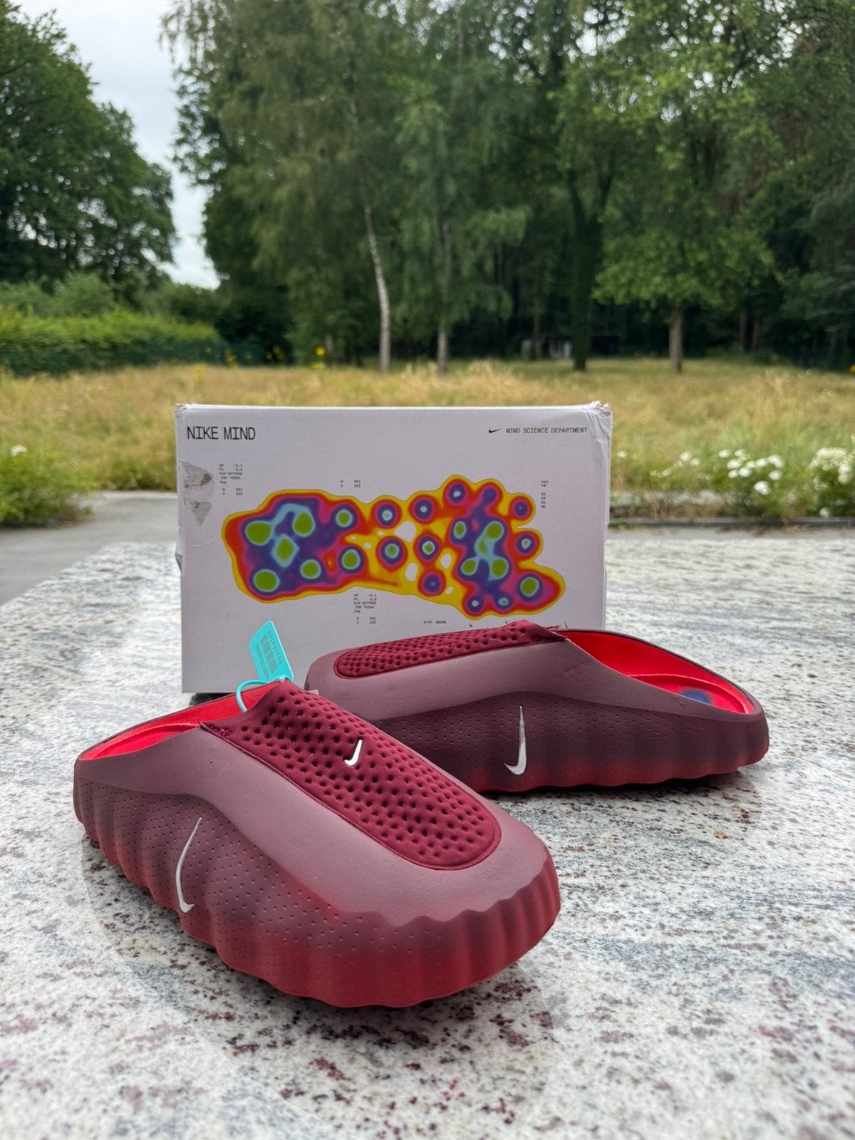 Nike Mind 001 Slide « Team Red University Red » pour homme, Neuf, Chaussons, Enlèvement ou Envoi, Autres couleurs