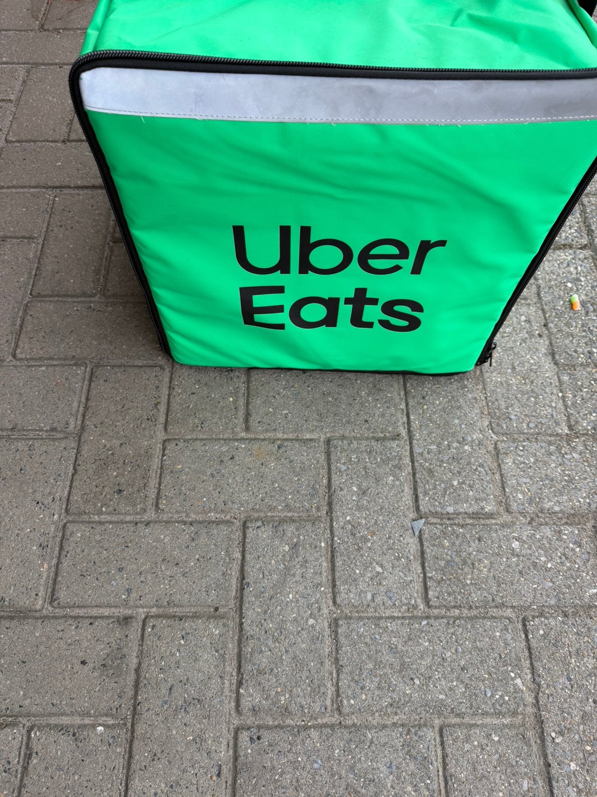 Tas Uber Eats, Ophalen, Zo goed als nieuw