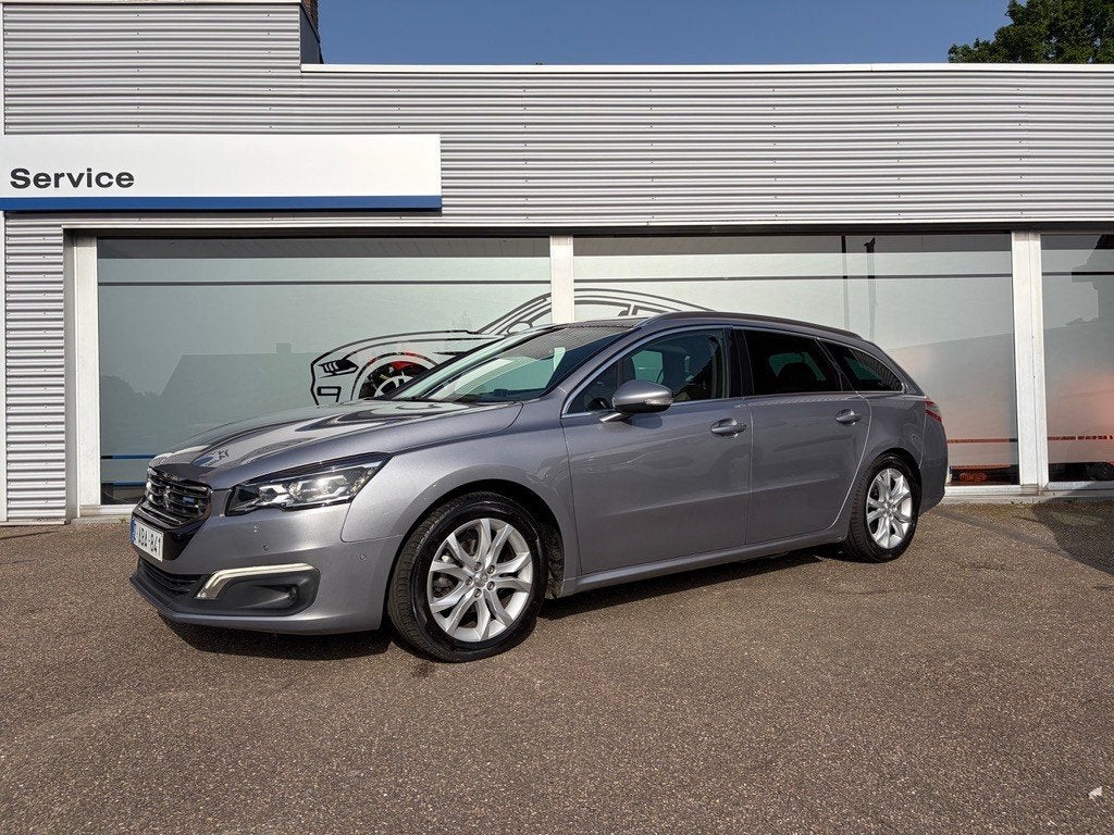 Peugeot 508 SW 1.6 BlueHDi Automatique, Autos, Cuir, Argent ou Gris, Achat, Euro 6
