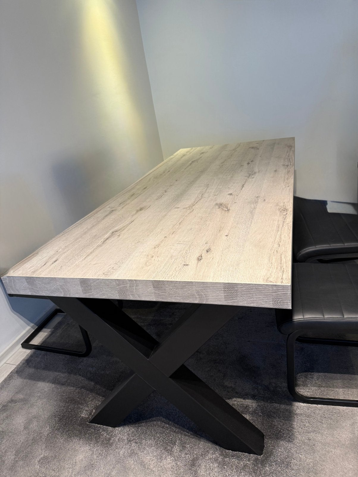 Table à manger, Maison & Meubles, Comme neuf, Enlèvement, 50 à 100 cm, Chêne