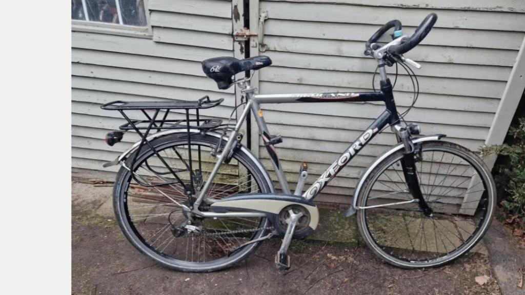 herenfiets  Oxford, Fietsen en Brommers, Gebruikt, Velgrem, Versnellingen, Ophalen