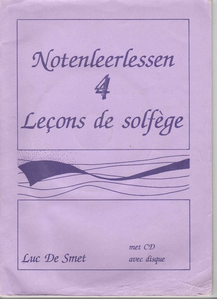 Notenleerlessen 4, Boeken, Ophalen of Verzenden, Zo goed als nieuw
