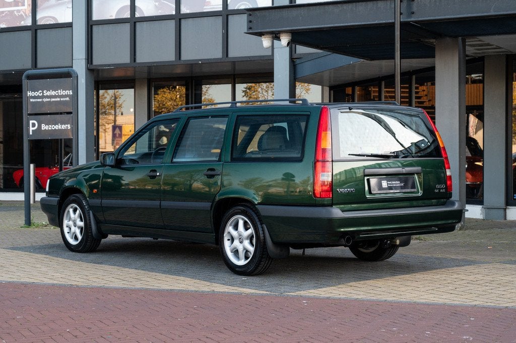 Volvo 850 2.5i Estate (bj 1995), Auto's, Zwart, Leder en Stof, Bedrijf, 5 deurs