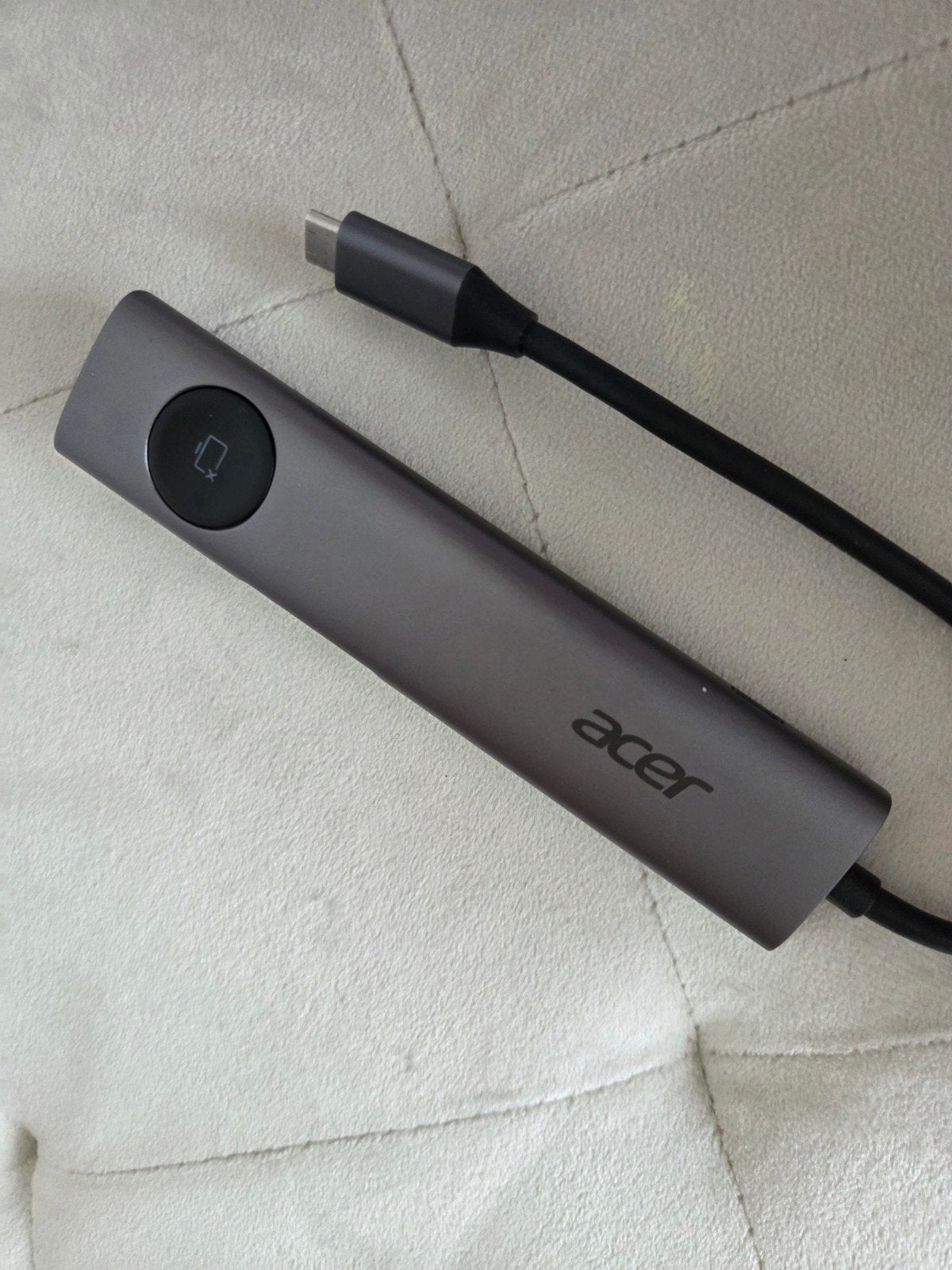 Acer 7in1 Usb-c hub 4k@60hz, Informatique & Logiciels, Enlèvement ou Envoi, Disque dur, Comme neuf, Hub USB