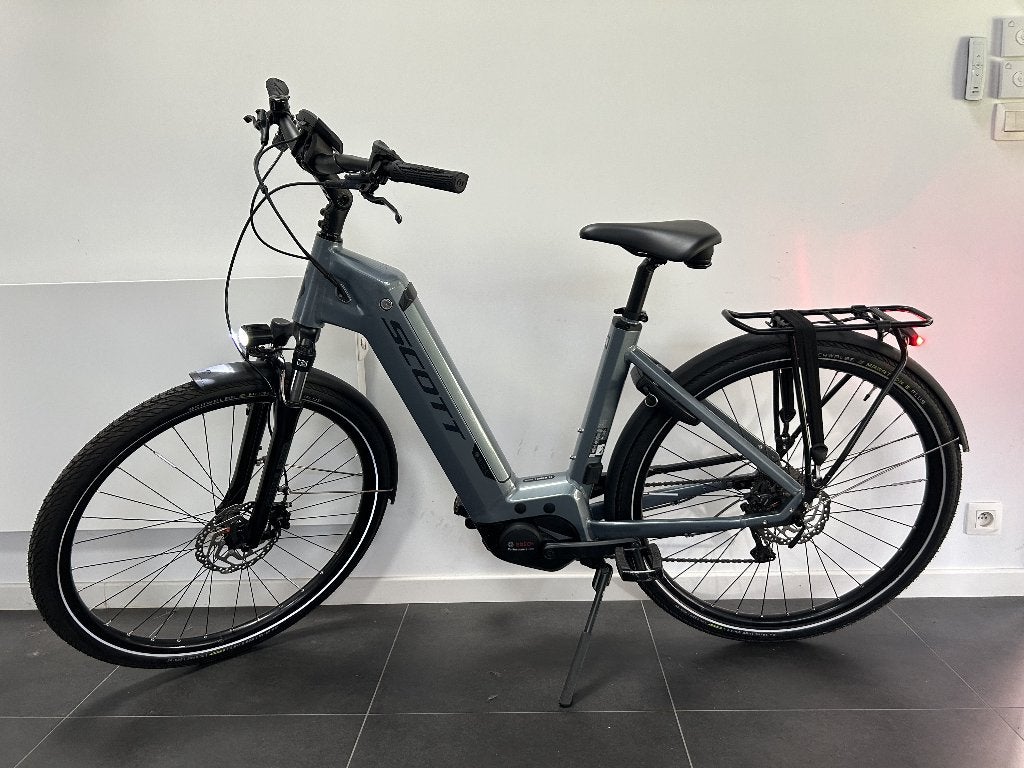 Scott Sub Tour Eride 10 elektrische damesfiets, Zo goed als nieuw, 51 tot 55 cm, 50 km per accu of meer, Ophalen