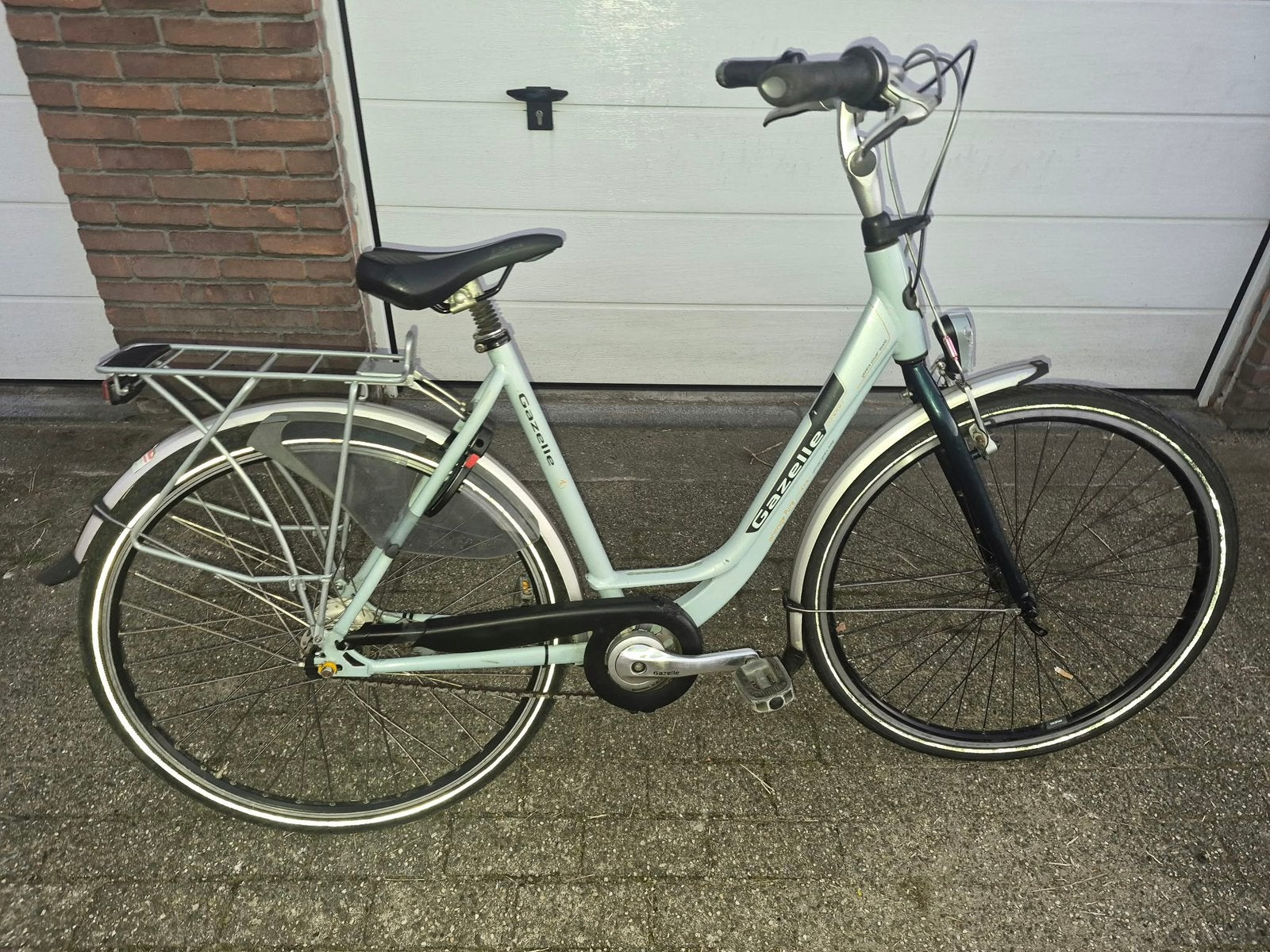Damesfiets merk gazelle rijklaar 28 inch, Fietsen en Brommers, Ophalen, Gebruikt, Gazelle