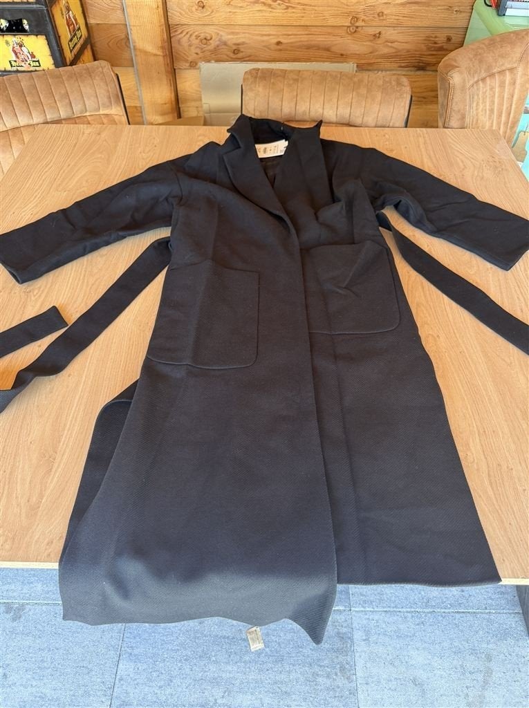 Zara Manteco Wollen Damesjas - Maat M, Ophalen of Verzenden, Zo goed als nieuw, Maat 38/40 (M)