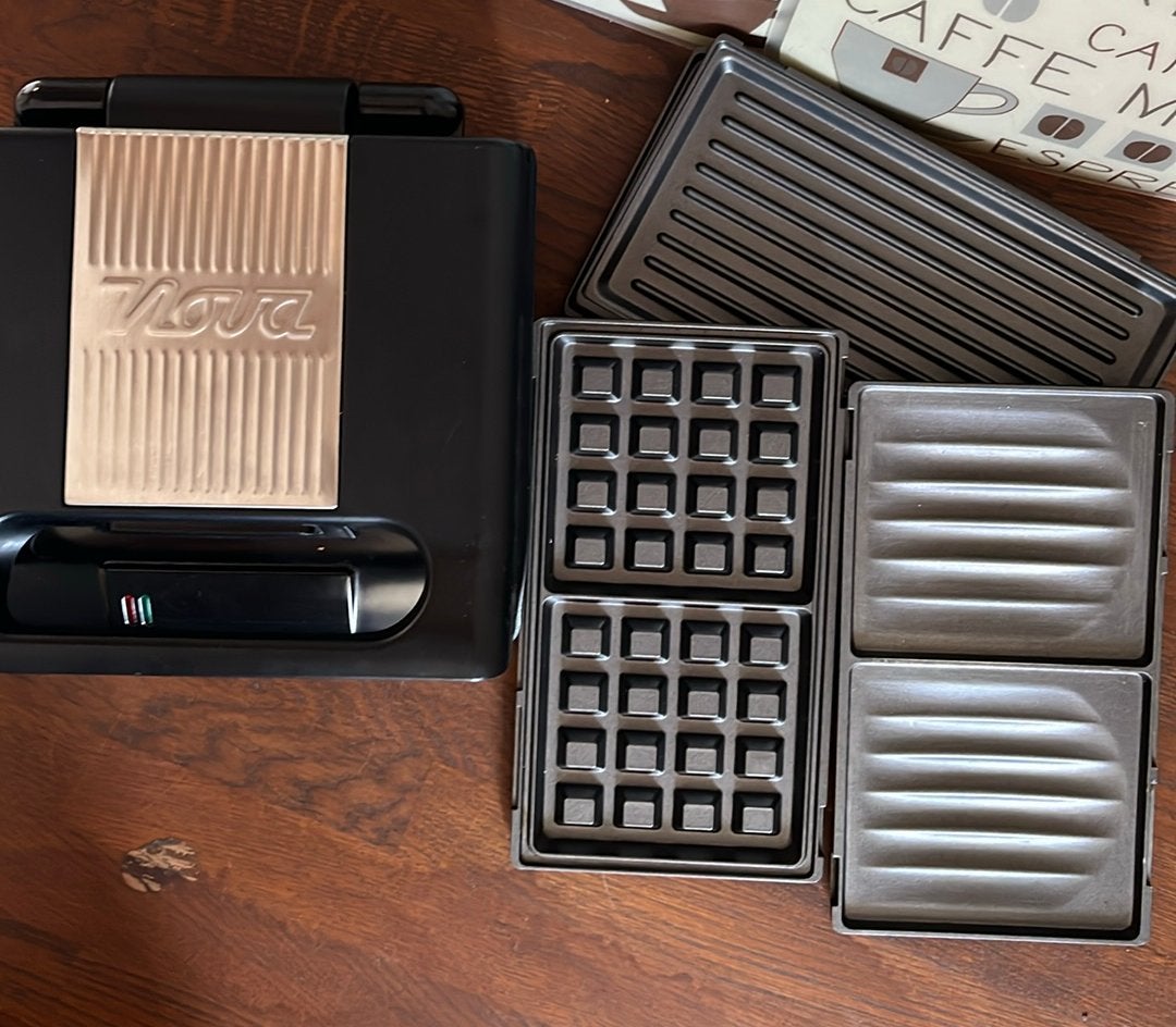 Nova (3-in-1) : croques /wafels/contactgrill, Ophalen, Zo goed als nieuw