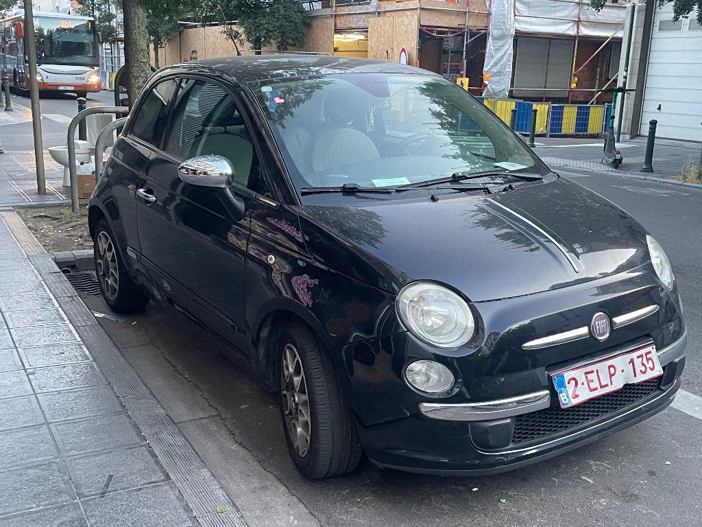 Fiat 500 auto feuille rose ct ok, Autos, Fiat, Particulier, Caméra de recul, Essence, Automatique