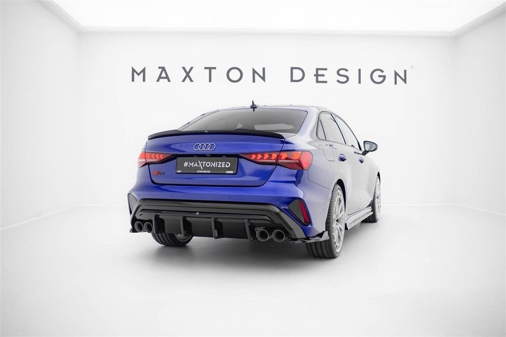 Maxton Design Audi S3 8Y Sedan Facelift Rear Valance Spoiler, Verzenden