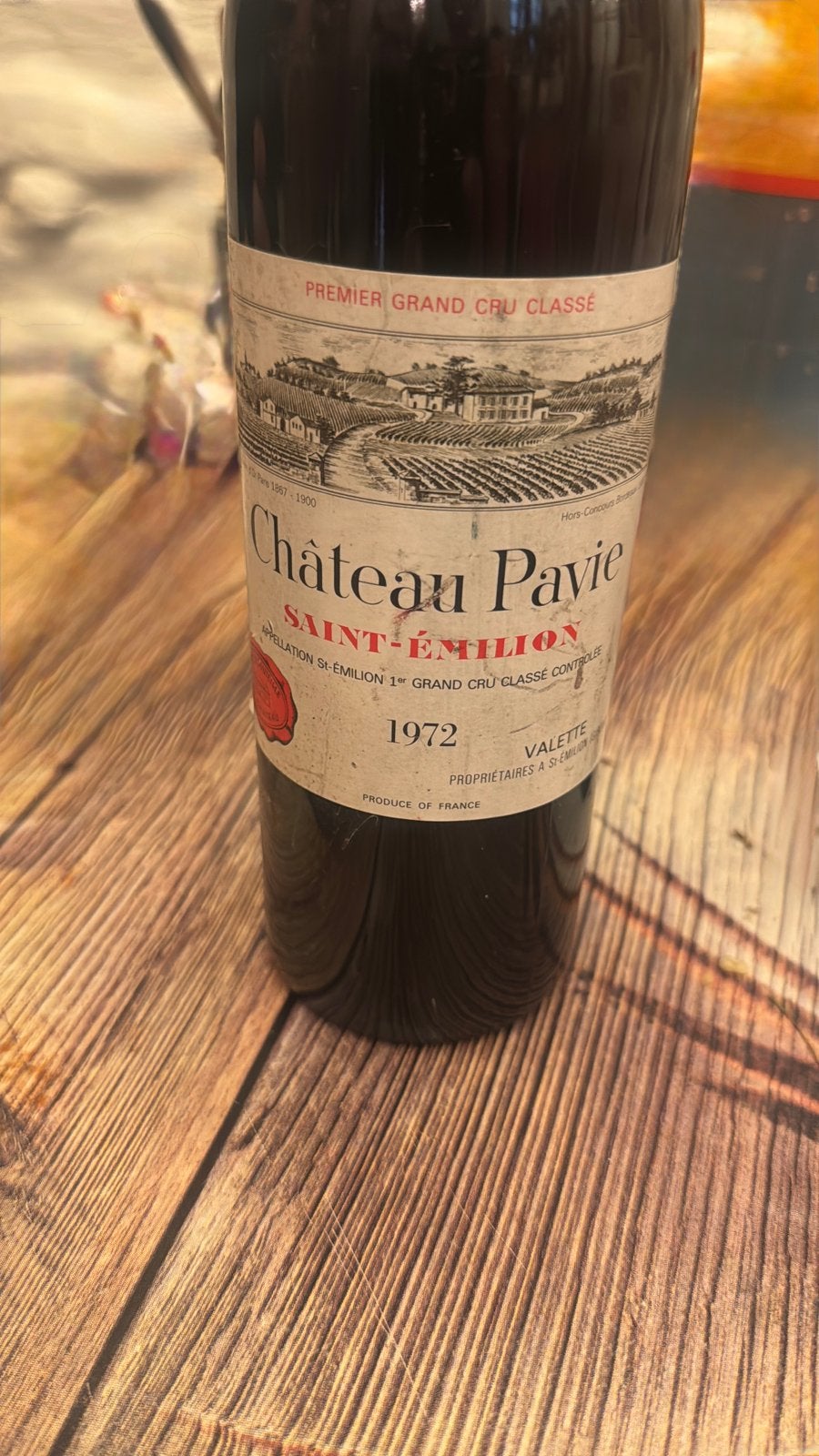 Chateau pavie 1972, Ophalen, Zo goed als nieuw