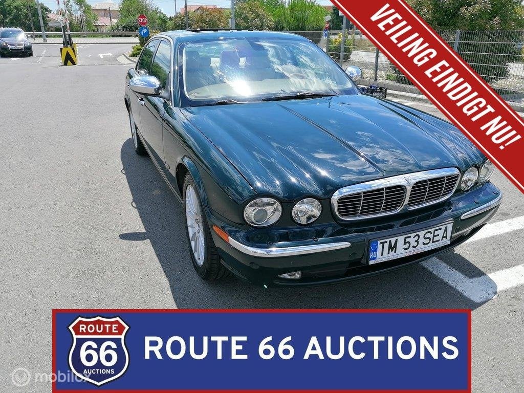 Jaguar XJ 2.7D | 2005 | Route 66 Auctions, Auto's, Gebruikt, Zwart, XJ, Bedrijf