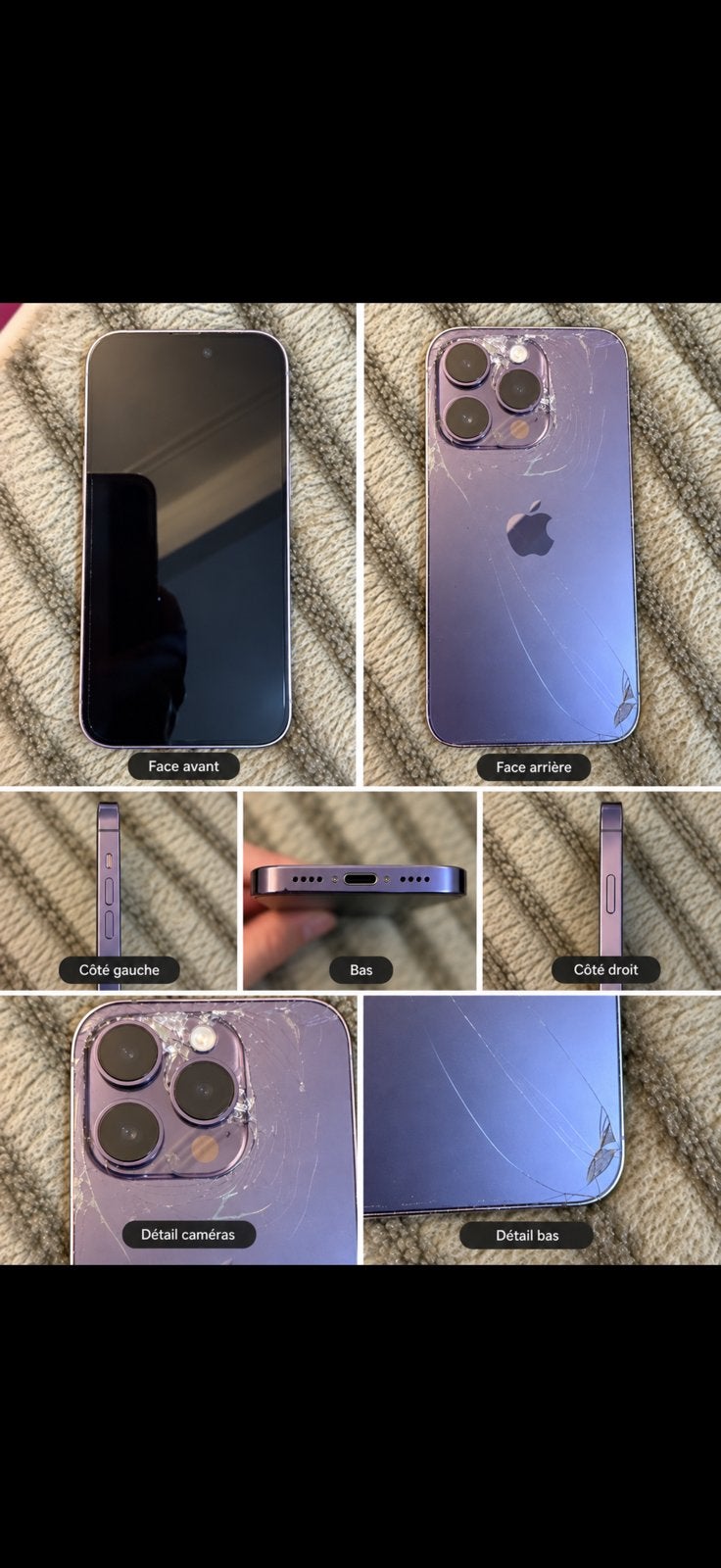Iphone 14 pro a vendre, Enlèvement ou Envoi, Utilisé, IPhone 14