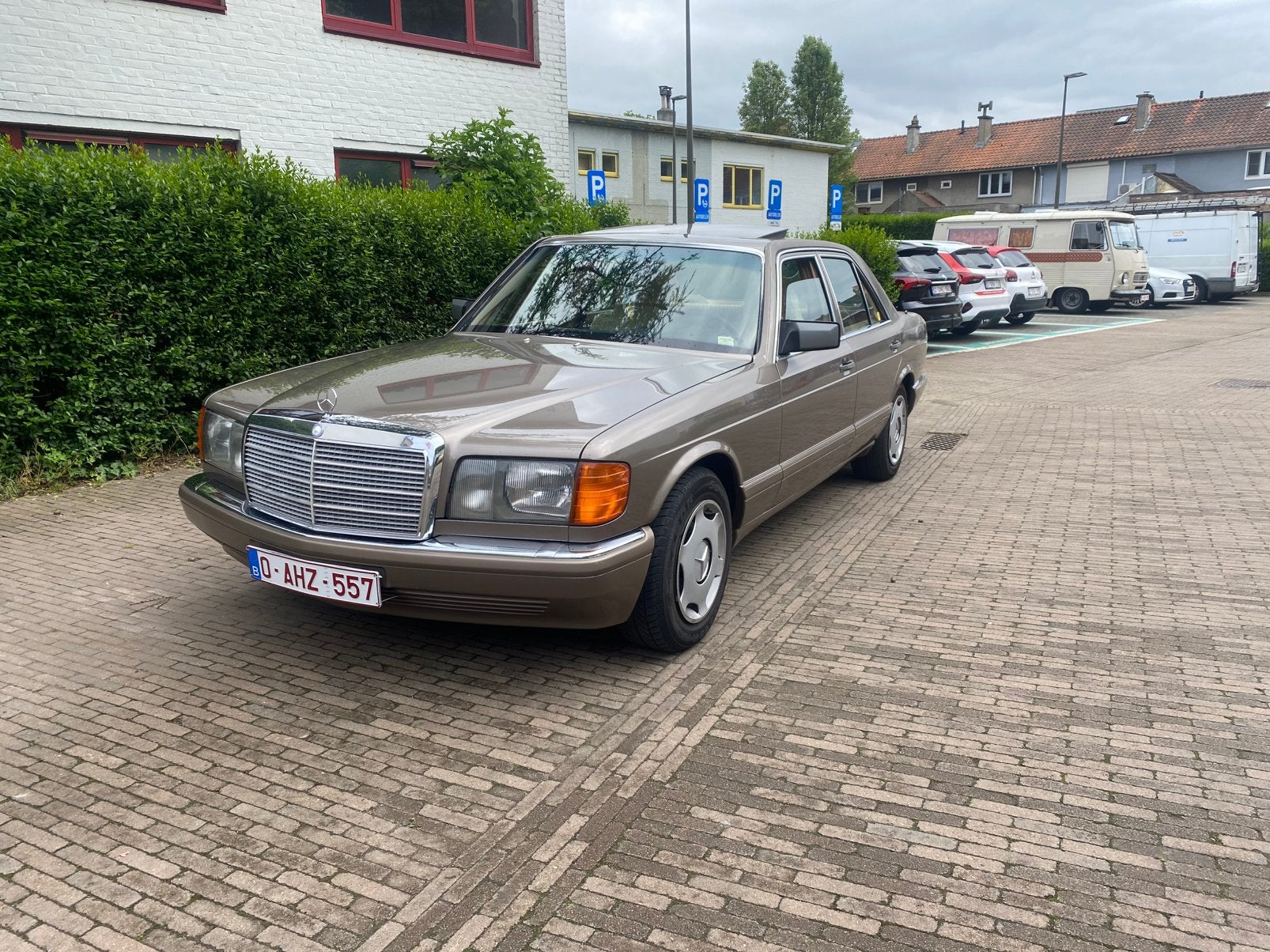 Mercedes s260 w126 1988, Auto's, Automaat, Beige, Particulier, Te koop