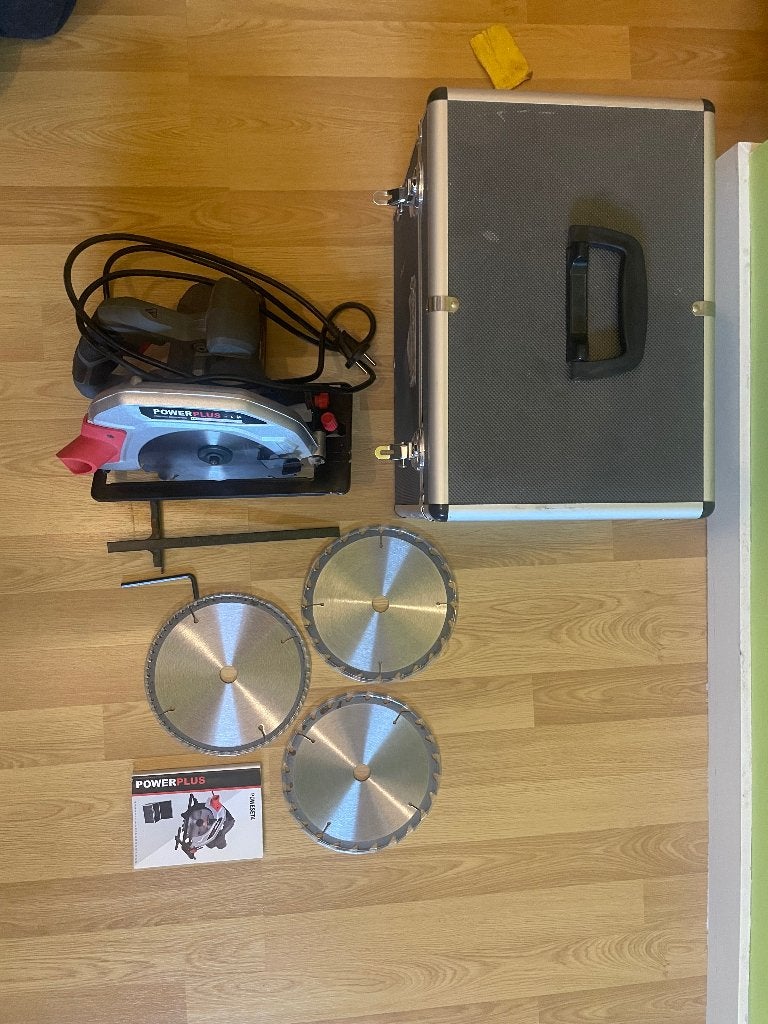 Cirklelzaag, Gebruikt, Cirkelzaag, Verzenden, Powerplus