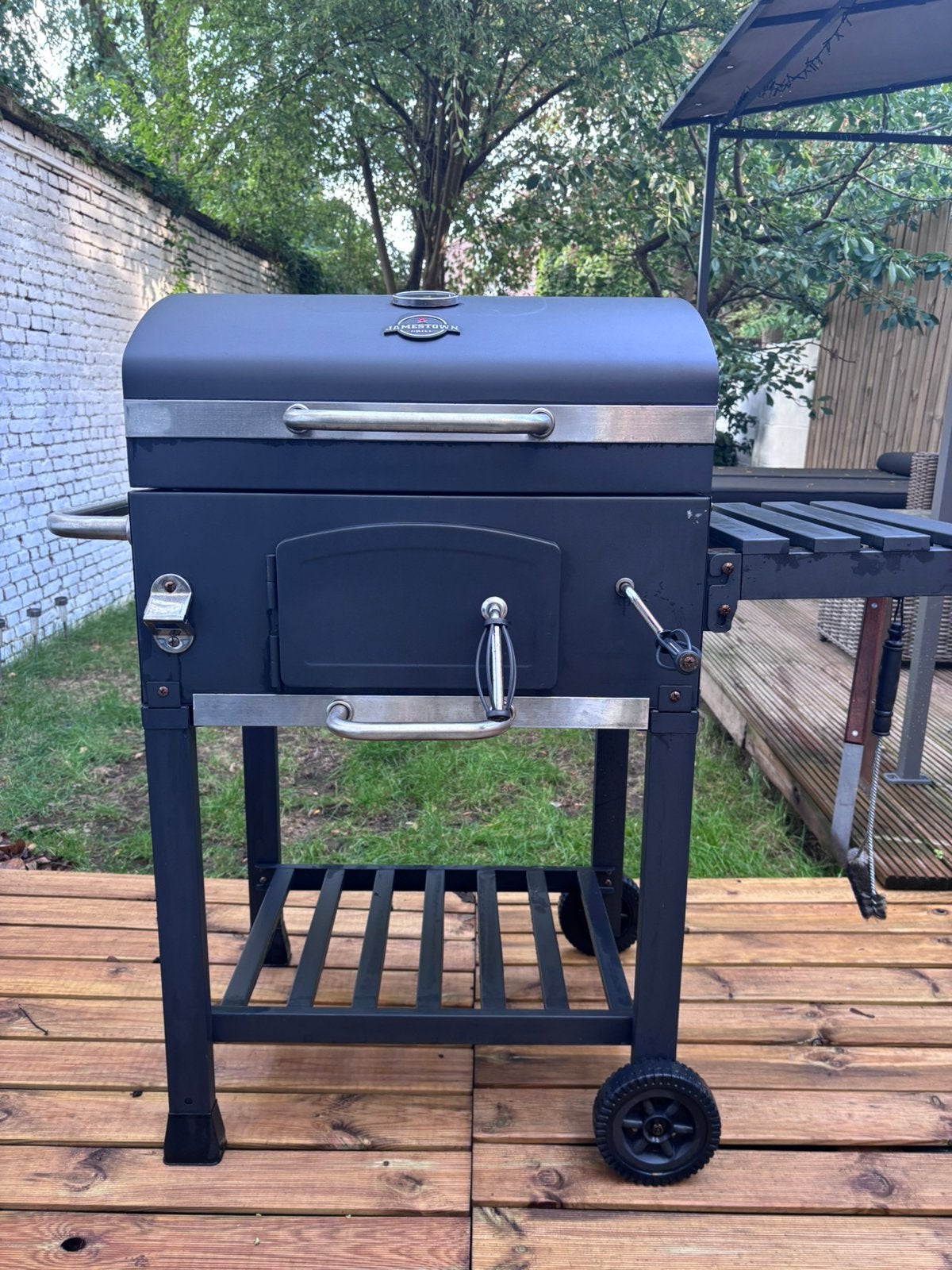 Houtskoolbarbecue nieuw!, Jardin & Terrasse, Enlèvement, Comme neuf, Avec accessoires
