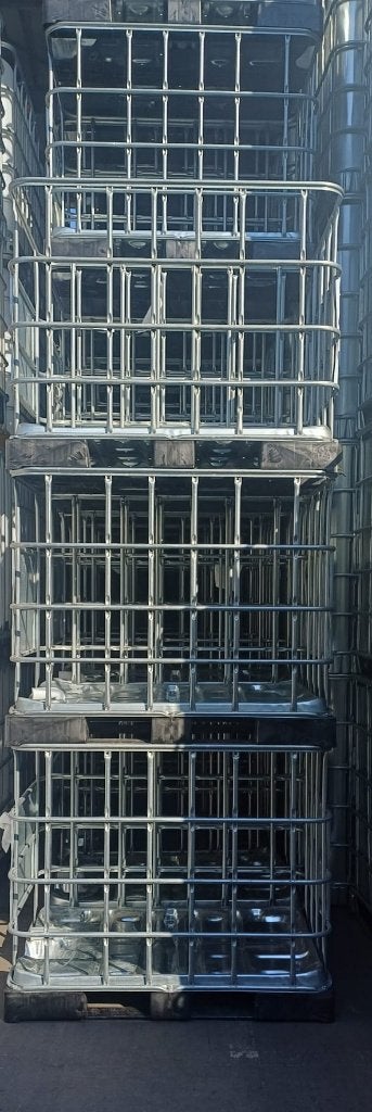 Cages Ibc 600 litres !!!! pour bois pour chauffage ou autres, 150 litres ou plus, Enlèvement, Utilisé, Métal