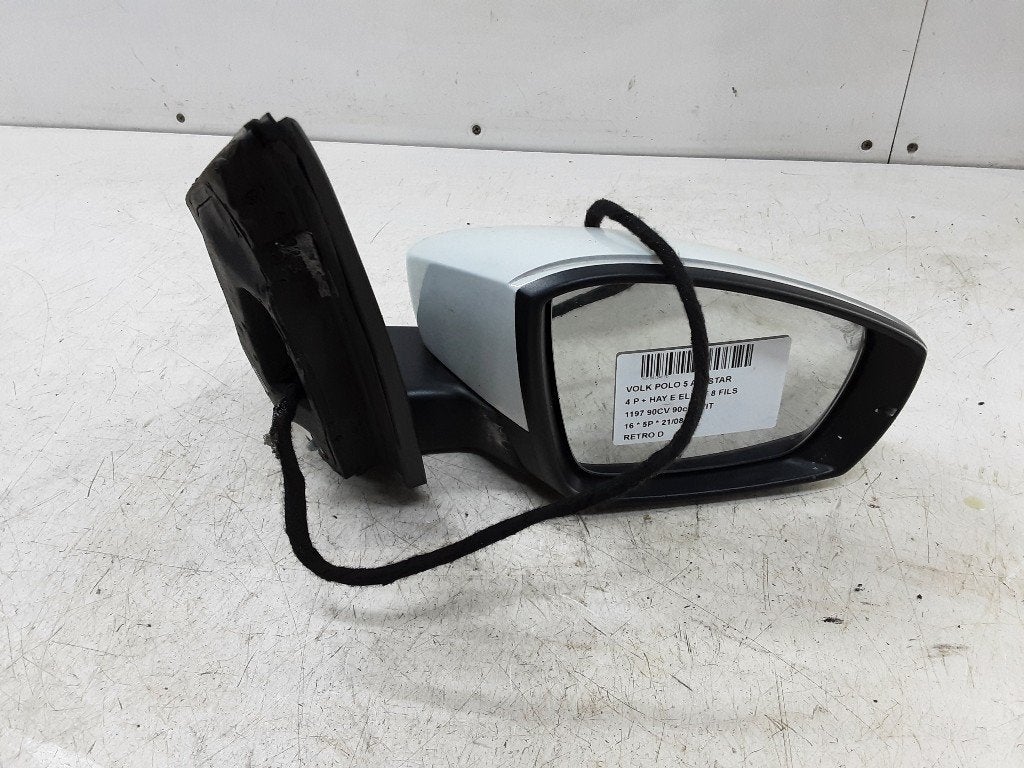 SPIEGEL RECHTS Volkswagen Polo V (6R) (01-2009/05-2022), Gebruikt, Volkswagen, Mevr. I. Hauben, Rue de l'Espoir 34 34
4030  GRIVEGNÉE, BE