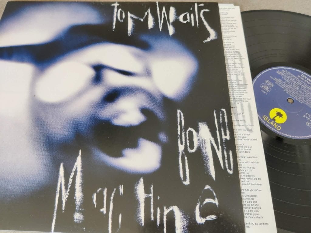 Tom waits (bone machine, island, perf st, tekstblad, germany, Cd's en Dvd's, Vinyl | Rock, Ophalen of Verzenden, LP